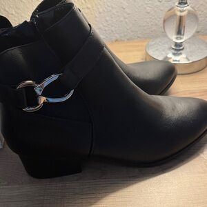 Karen Scott Black Ankle Boots